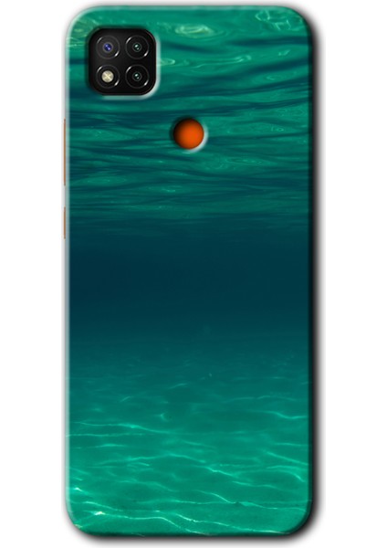 Redmi 9c Kılıf Hd Desen Baskılı Arka Kapak - Derin Deniz