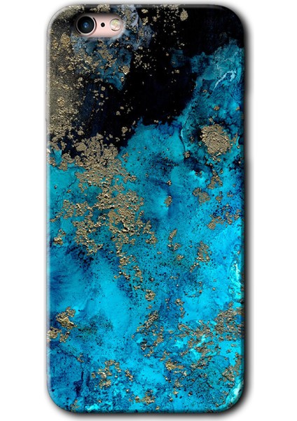 Apple iPhone 6s Kılıf Hd Desen Baskılı Arka Kapak - Klas Mermer