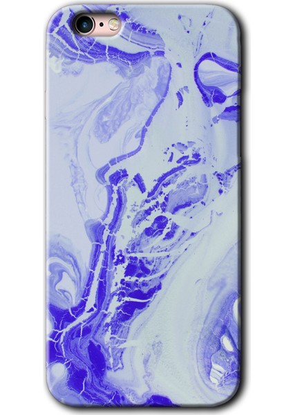 Apple iPhone 6s Kılıf Hd Desen Baskılı Arka Kapak + Kırılmaz Cam - Cranny Liquid Wall