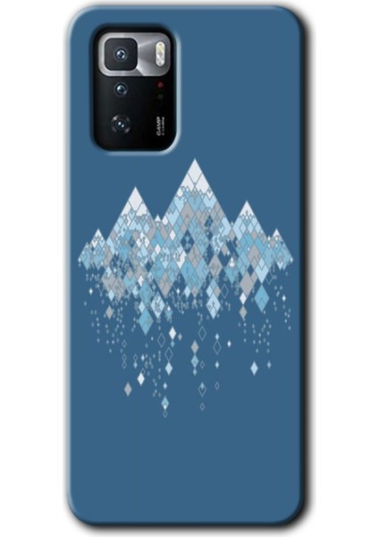 Poco X3 Gt Kılıf Hd Desen Baskılı Arka Kapak - Iceberg