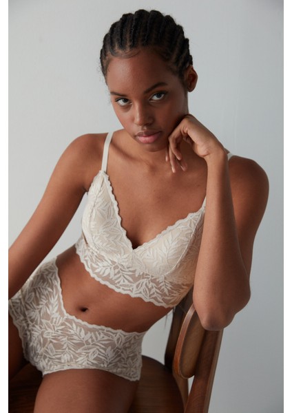 Alessa Dantelli Bej Sütyen fiyatları