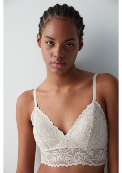 Alessa Dantelli Bej Sütyen modelleri