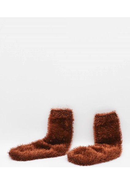 Kadın 6 Çift Peluş Termal Uyku Çorabı 36-40 fırsatları