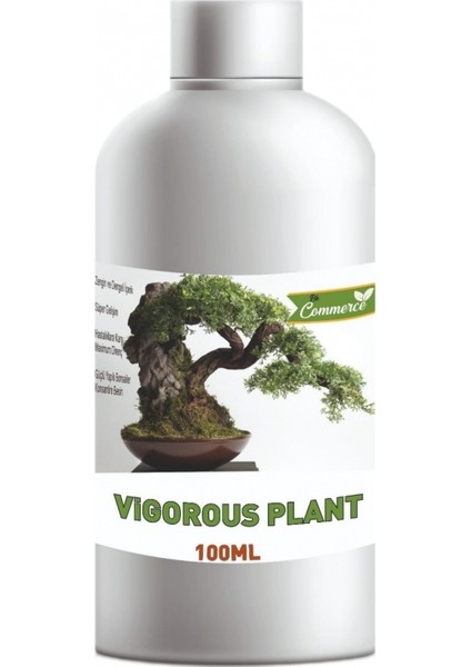 Vigorous Plant Bonsai Besini Vitamini - Konsantre Sıvı Bitki Besini 100 ml