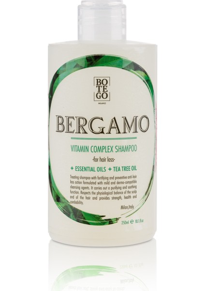 Bergamo Vitamin Complex Dökülme Önleyici Şampuan 250 ml Dökülen Saçlar, Hassas Baş Derisi