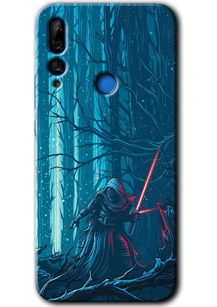 Huawei P Smart Z Kılıf Hd Desen Baskılı Arka Kapak + Esnek Nano Cam - Jedi