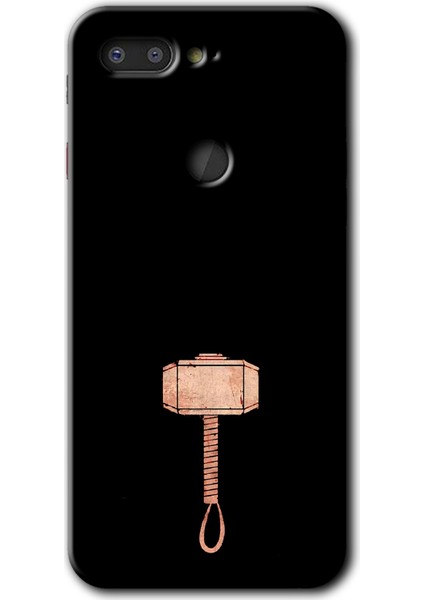 General Mobile Gm 9 Pro Kılıf Hd Desen Baskılı Arka Kapak + Kırılmaz Cam - Thor Çekiç