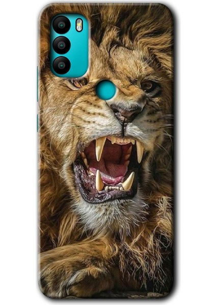 General Mobile Gm 21 Plus Kılıf Hd Desen Baskılı Arka Kapak - Lion King