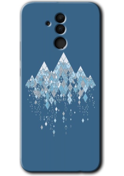 Huawei Mate 20 Lite Kılıf Hd Desen Baskılı Arka Kapak - Iceberg