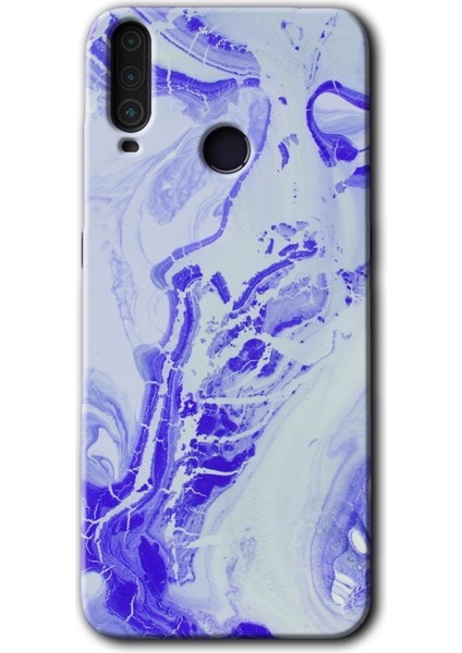 General Mobile Gm 10 Kılıf Hd Desen Baskılı Arka Kapak + Kırılmaz Cam - Cranny Liquid Wall