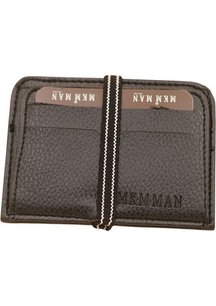 Mkm 099037 Ince Kartvizitli Cüzdan - Desen-03 - Siyah -59