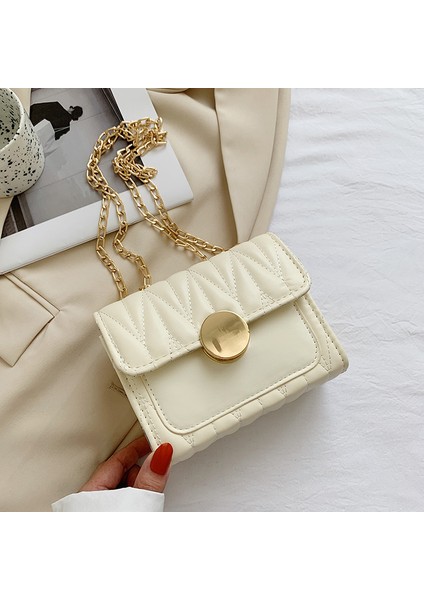 Kadın Eşkenar Dörtgen Zincir Çanta (Yurt Dışından)