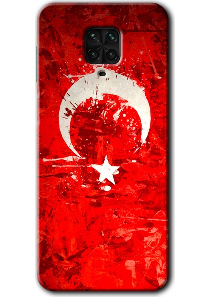 Redmi Note 9 Pro Kılıf Hd Desen Baskılı Arka Kapak + Kırılmaz Cam - Albayrak 2