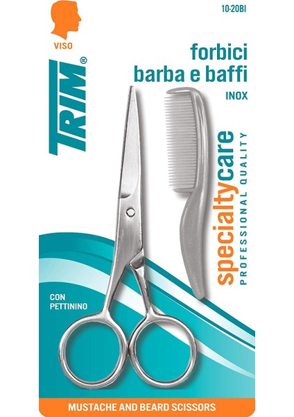Trim 071603007178 Bıyık Makası 10-20 B 1 Paket (1 X 1 Adet)