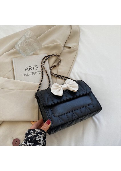 Kadın Inci Zincir Omuz Çantası (Yurt Dışından)