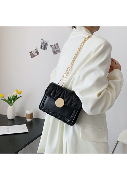 Kadın Eşkenar Dörtgen Zincir Çanta (Yurt Dışından) modelleri