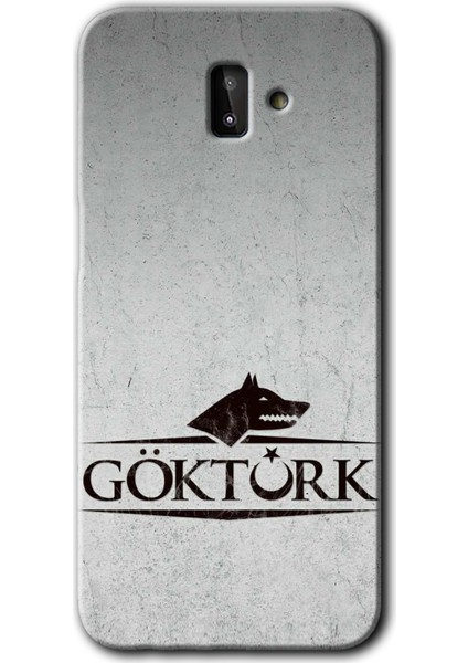 Galaxy J6 Plus Kılıf Hd Desen Baskılı Arka Kapak + Esnek Nano Cam - Göktürk