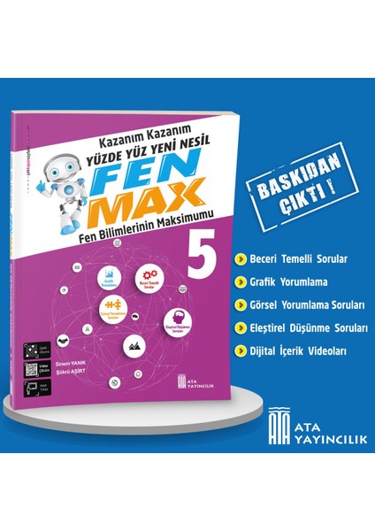 5. Sınıf Fen Max Soru Bankası