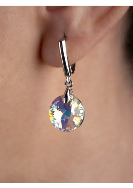 Swarovski Taşlı Shine Circle Küpe fiyatları