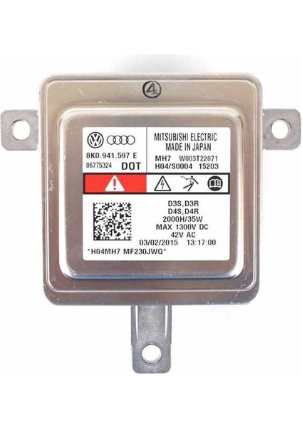 Xenon Far Beyni Audi Seat Skoda Volkswagen 8K094157E