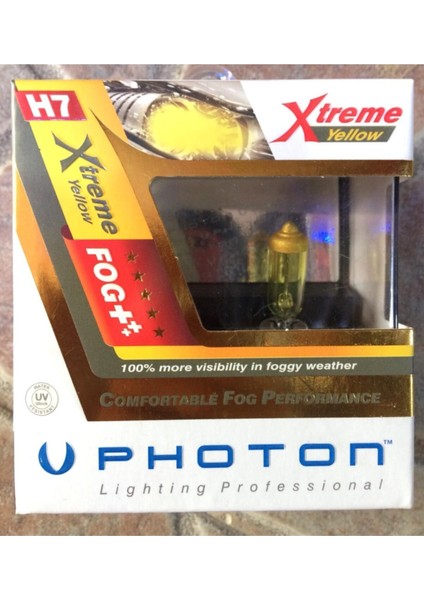 Photon H7 12V 55W Xtreme Yellow 3000K PH5507 Xy