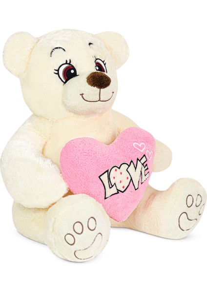 Harika Peluş Sevimli Love Kalpli Ayıcık (%100 Yerli ) fiyatları