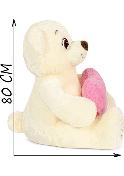 Harika Peluş Sevimli Love Kalpli Ayıcık (%100 Yerli ) fırsatları