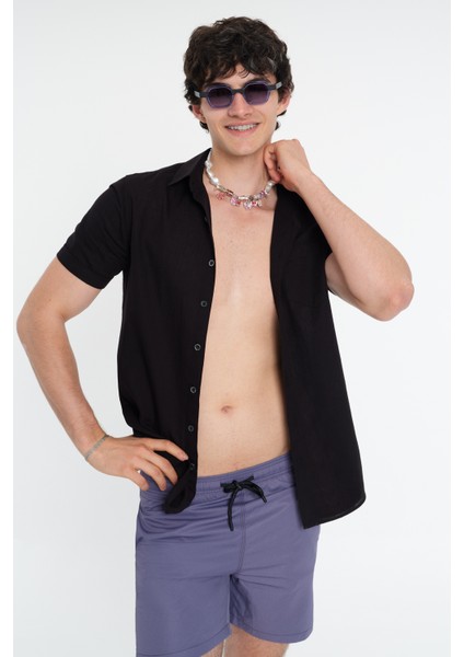 Regular Fit Erkek Deniz Şortu
