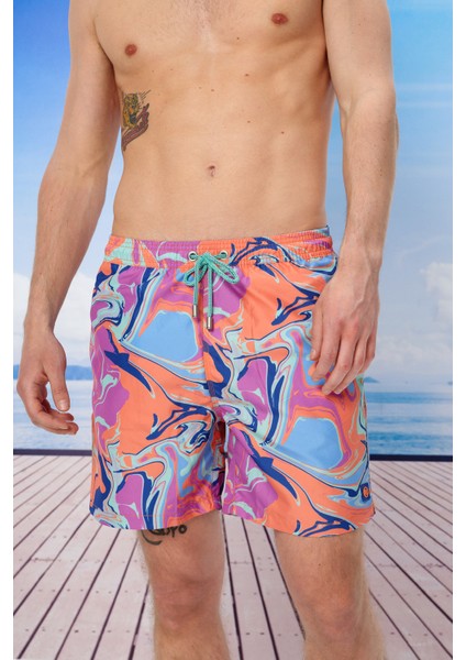 Regular Fit Erkek Deniz Şortu