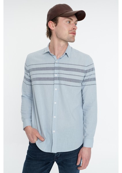 Regular Fit Erkek Gömlek U.kol