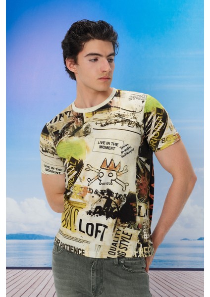 Regular Fit Erkek Tshirt K.kol