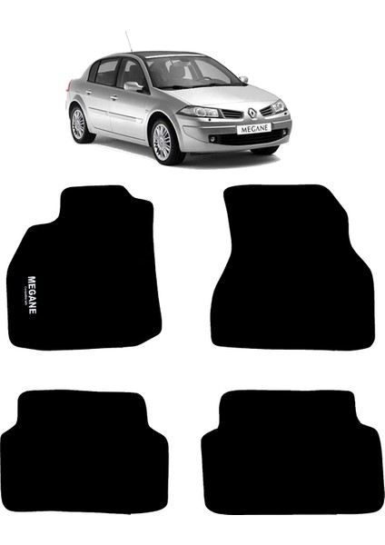 Renault Megane 2 2002-2009 Halı Paspas