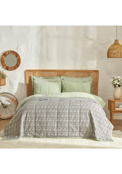 Anna Tek Kişilik Summer Comfort Yeşil Uyku Seti modelleri