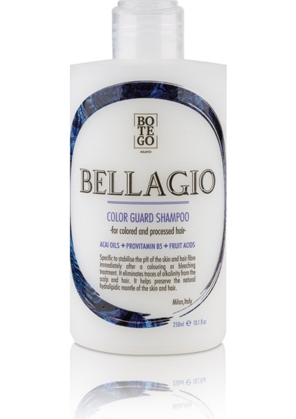 Bellagio Color Guard Renk Koruma Şampuanı 250 ml Işlem Görmüş Boyalı Saçlar