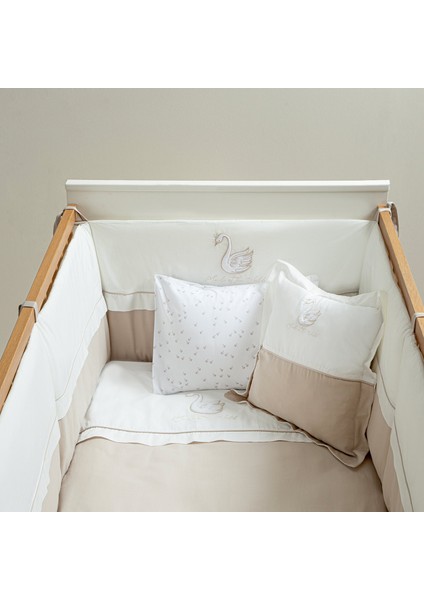 Little Swan Nevresim Takımı Ekru/vizon