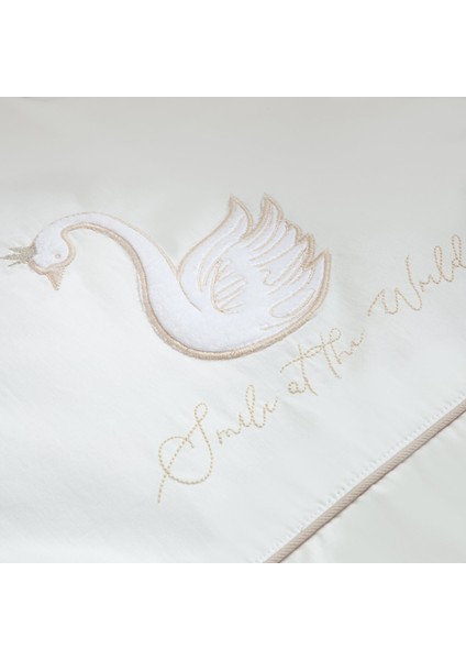 Little Swan Nevresim Takımı Ekru/vizon modelleri