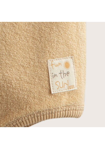 Golden Hour Kısa Kollu Body Şapka Set Krem modelleri