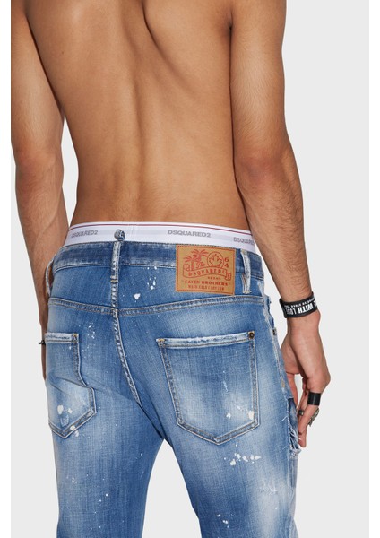 Cool Guy Streç Pamuklu Yırtık Detaylı Slim Fit Jeans Erkek Kot Pantolon S74LB1252 S30342 470 fırsatları