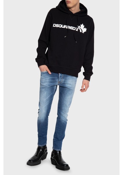 Skater Streç Pamuklu Normal Bel Slim Fit Jeans Erkek Kot Pantolon S71LB1223 S30663 470