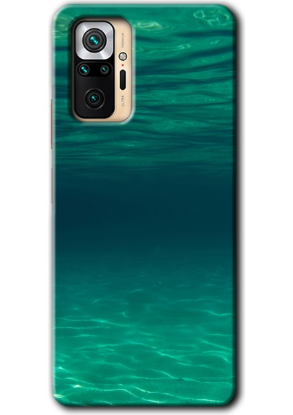 Redmi Note 10 Pro Kılıf Hd Desen Baskılı Arka Kapak - Derin Deniz