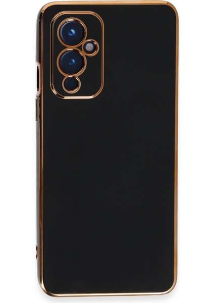 One Plus 9 Kılıf Volet Silikon - Siyah 300099