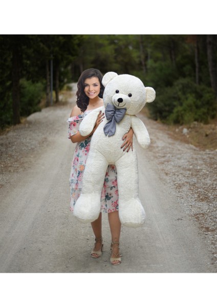 Harika Peluş 130 cm Papyonlu Oyuncak Kılıfı ( Boş Olarak Gönderilmektedir.)