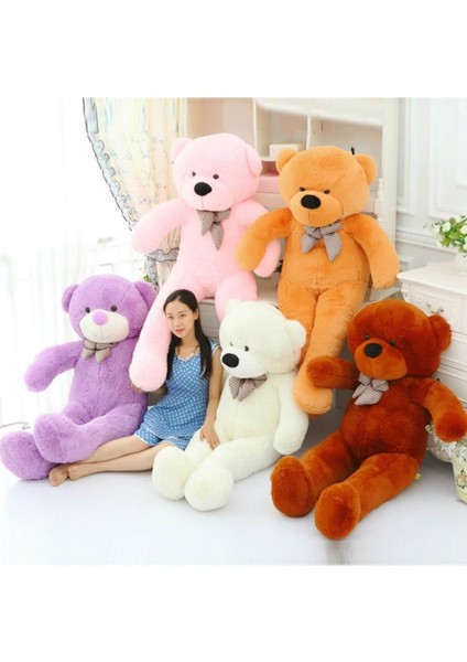 Papyonlu Sevimli Büyük Peluş Ayıcık, 130 cm - % 100 Yerli fiyatları