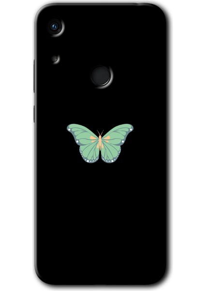 Huawei Y6S Kılıf Hd Desen Baskılı Arka Kapak + Kırılmaz Cam - Butterfly Tree
