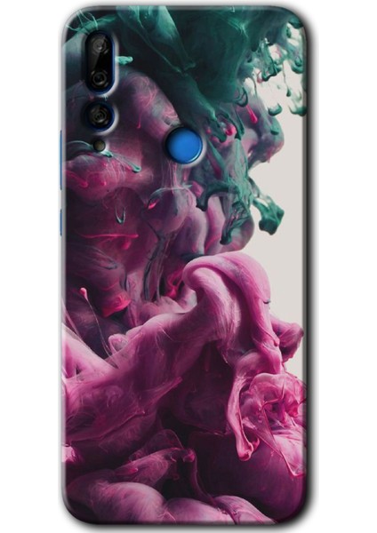 Huawei P Smart Z Kılıf Hd Desen Baskılı Arka Kapak - Liquid Cloud