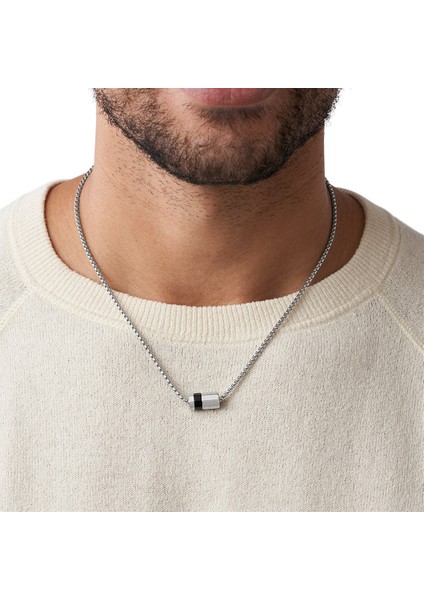 Fossil JF03999-998 Erkek Çelik Kolye
