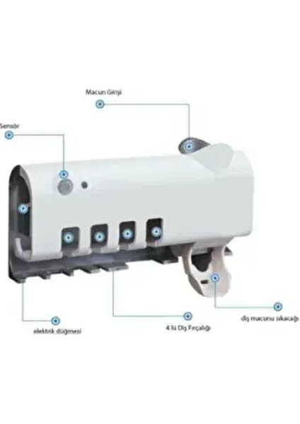 Seliness Design Sterilizatör Diş Fırçası Tutucu