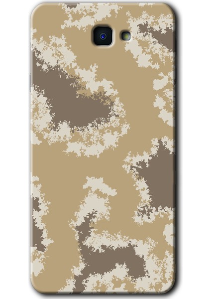 Galaxy J7 Prime Kılıf Hd Desen Baskılı Arka Kapak + Esnek Nano Cam - Kamuflaj 33