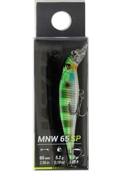 Caperlan Jerk Sahte Yem - Minnow - Mavi - 65 Sp