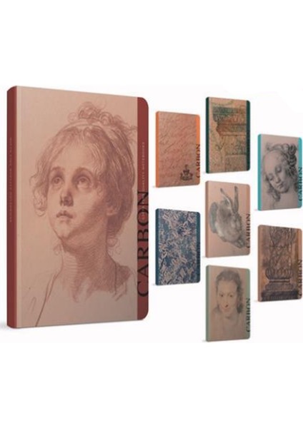 Sert Kapak Çizgisiz Defter 17X24CM 96 Yaprak